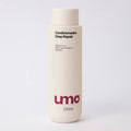 Embalagem do Condicionador Deep Repair Umo 250ml, frasco bege com ômega plus, ácido hialurônico e cisteína